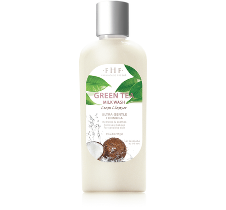 Green Tea Milk Wash Cream Cleanser