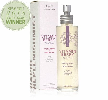 Vitamin Berry Facial Tonic - Instant Pore-Refining &amp; Replenishing Facial Toner