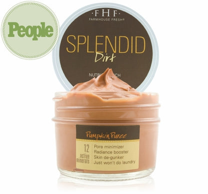 Splendid Dirt® Nutrient Mud Mask with Organic Pumpkin Puree