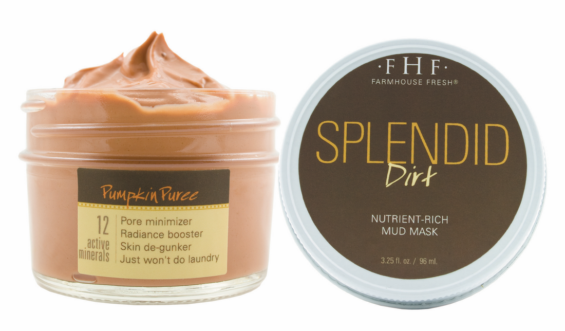 Splendid Dirt® Nutrient Mud Mask with Organic Pumpkin Puree