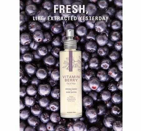 Vitamin Berry Facial Tonic - Instant Pore-Refining &amp; Replenishing Facial Toner